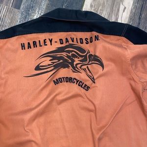 Men’s Harley Davidson Button Down Shirt